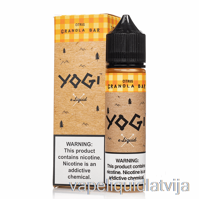 Citrusaugļu Granola Batoniņš - Yogi E-šķidrums - 60ml 0mg Vape šķidrums